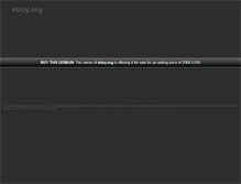 Tablet Screenshot of eboy.org